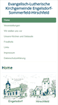 Mobile Screenshot of kirche-engelsdorf.de